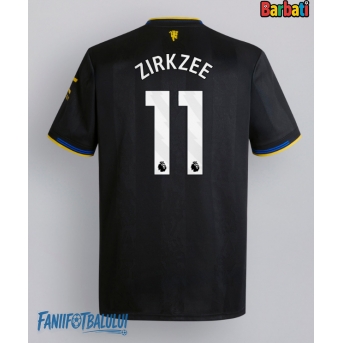 Manchester United Joshua Zirkzee #11 Tricou Fotbal Replică 2025-26 Barbati Treilea